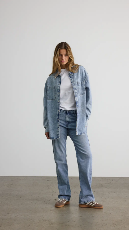 NMALVA L/S DENIM SHACKET AZ352LB NOOS