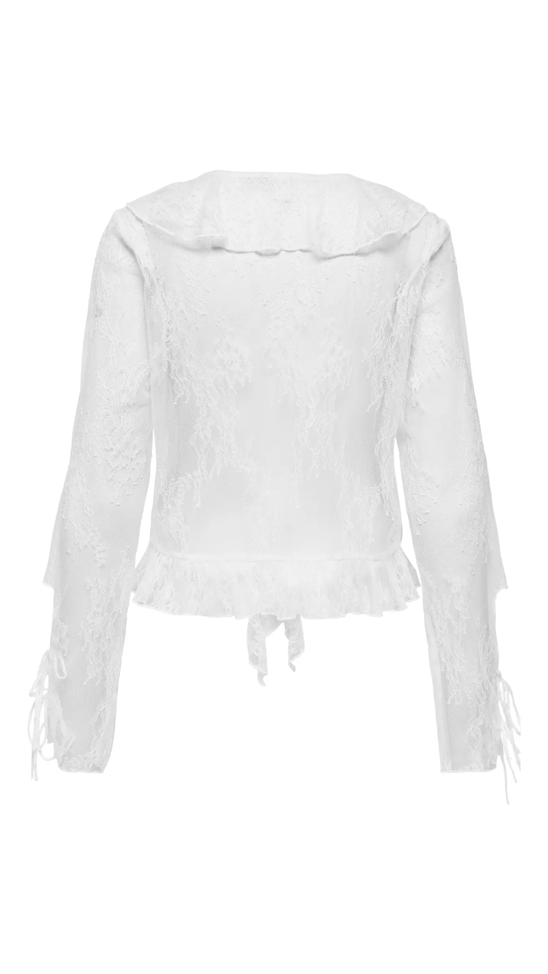 ONLCALIBEA L/S RUFFLE TOP WVN EX