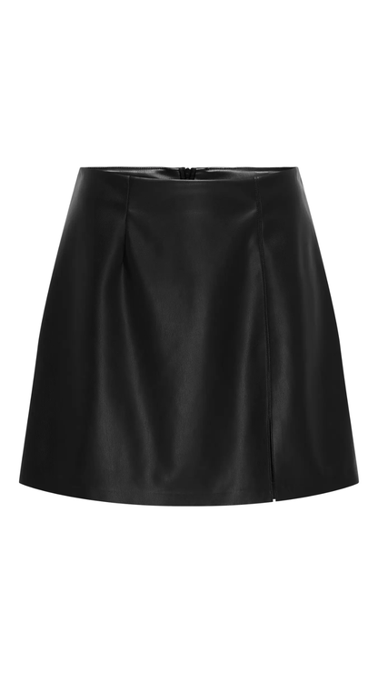 ELINA FAUX LEATHER SKIRT | ONLY
