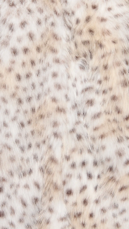 JADE ANIMAL FUR JACKET (WHITE) | ONLY