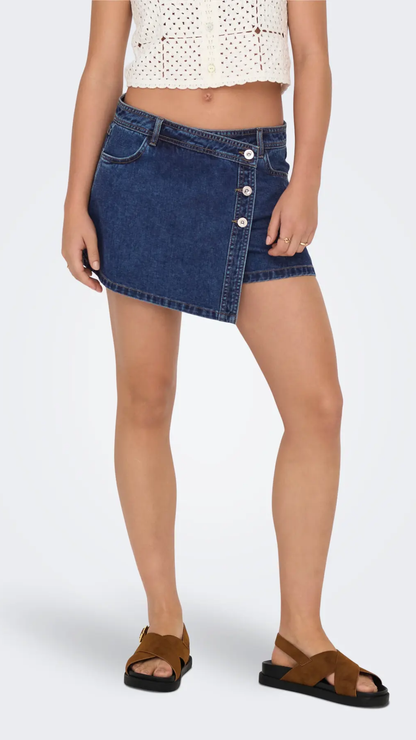 LESLEY  REG LB DNM SKORT BJ NOOS | ONLY
