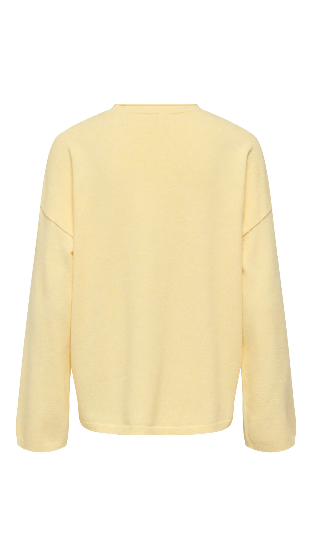 ONLLOYAL AMALIO LS O-NECK KNIT (SUNLIGHT MELANGE)