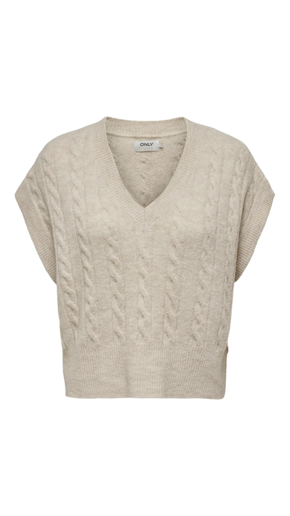 MELODY VEST KNIT | ONLY