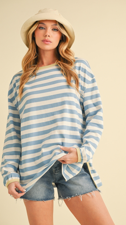 ONIDA STRIPE TOP