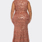 PRE-ORDER | TERRA GOWN | ROSY BROWN