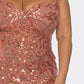 PRE-ORDER | TERRA GOWN | ROSY BROWN
