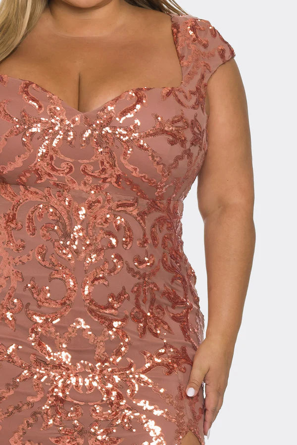 PRE-ORDER | TERRA GOWN | ROSY BROWN