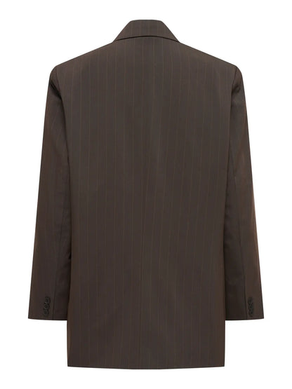 ALDEN OVS PINSTRIPE BLAZER