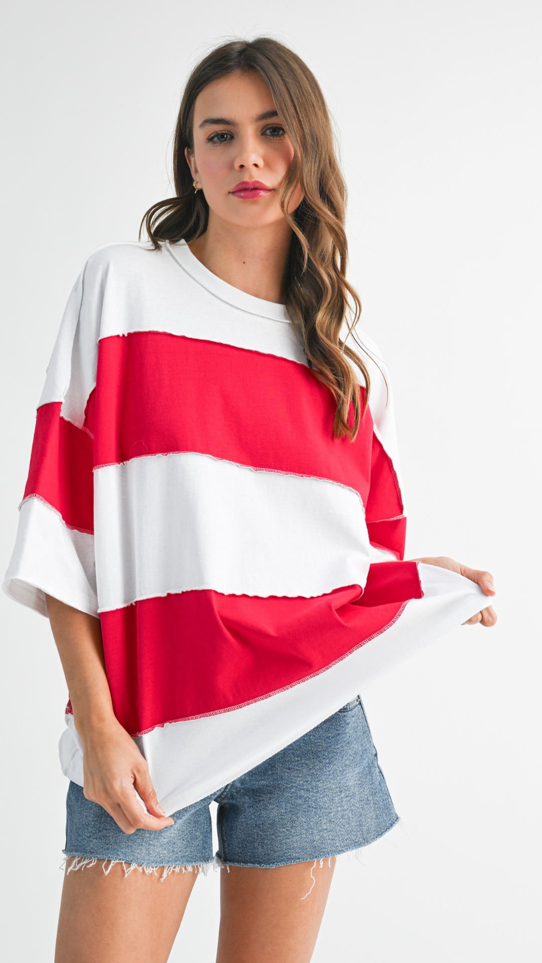 POLLY COLOR BLOCK TOP