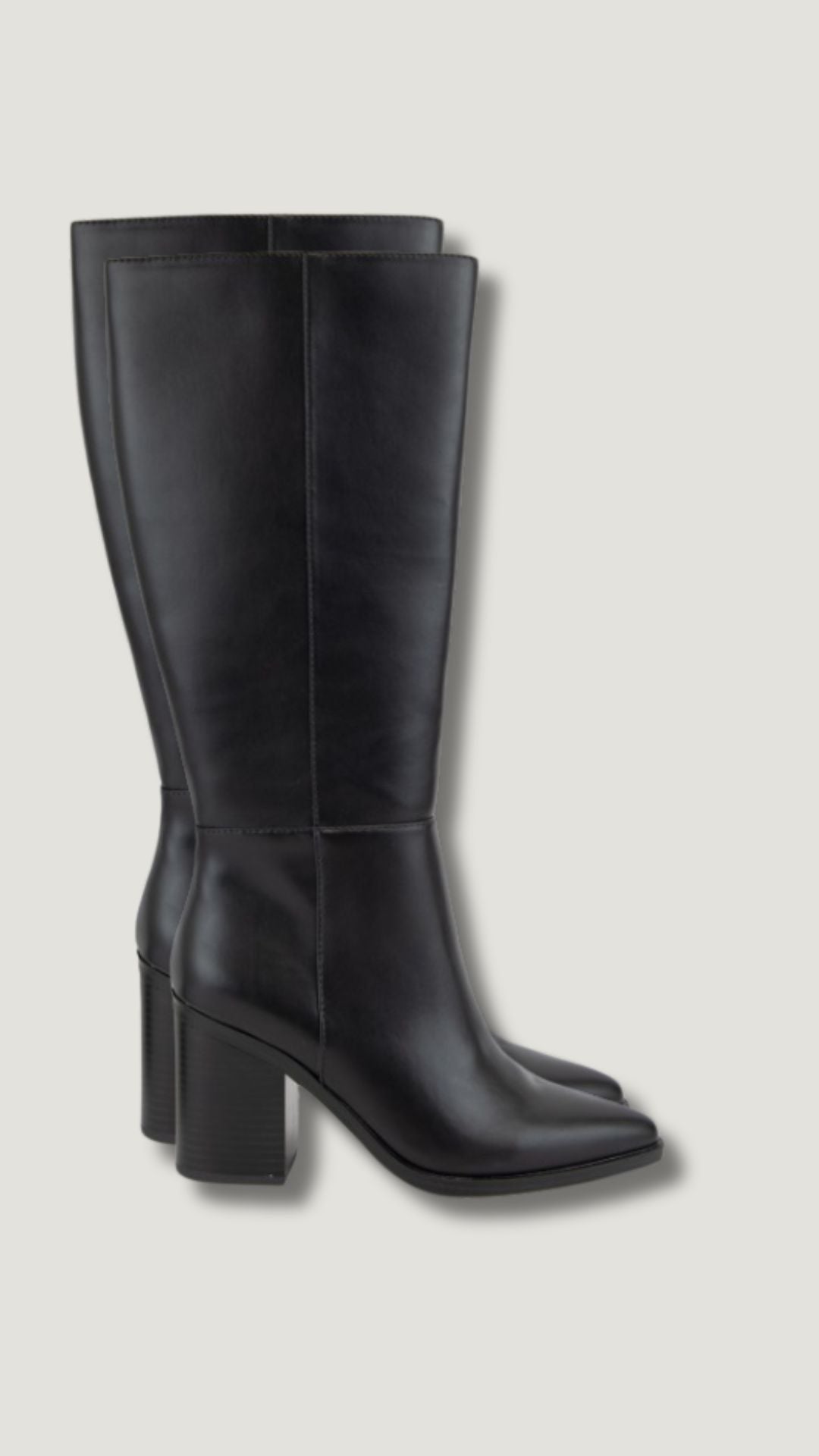 HAINSLEY TALL BLACK BOOTS