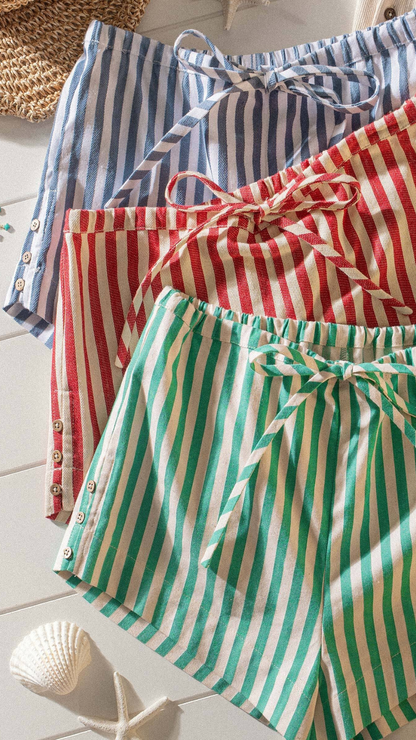 READY SET STRIPED SHORTS | TREND NOTES