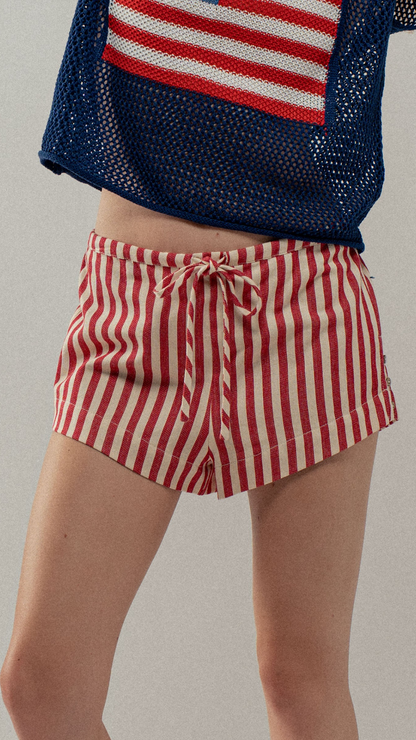READY SET STRIPED SHORTS | TREND NOTES