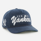 NEW 47' YANKEES HAT (BLUE CORDUROY)