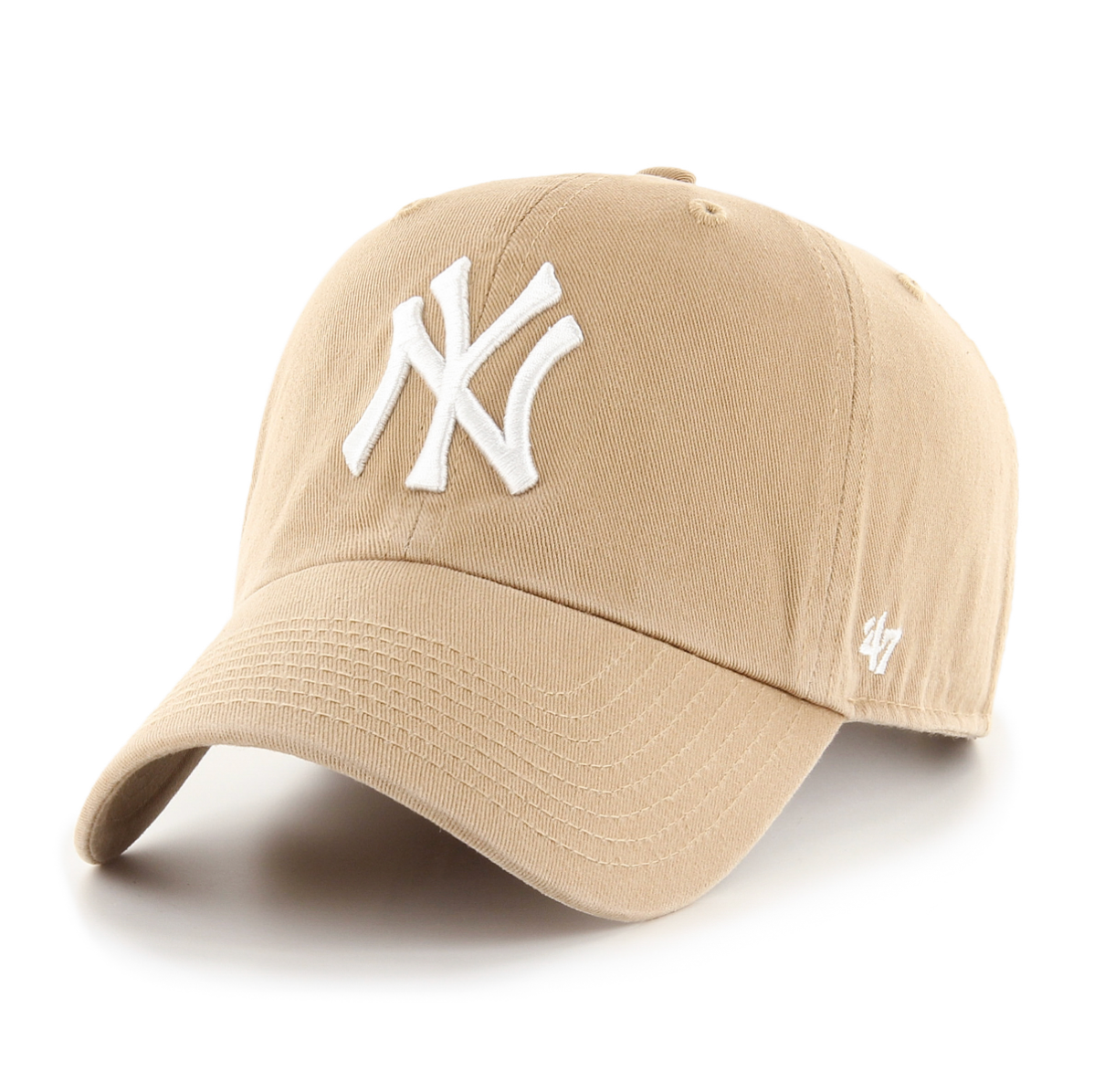 NEW 47' NY BALL PARK HAT (KHAKI/WHITE)