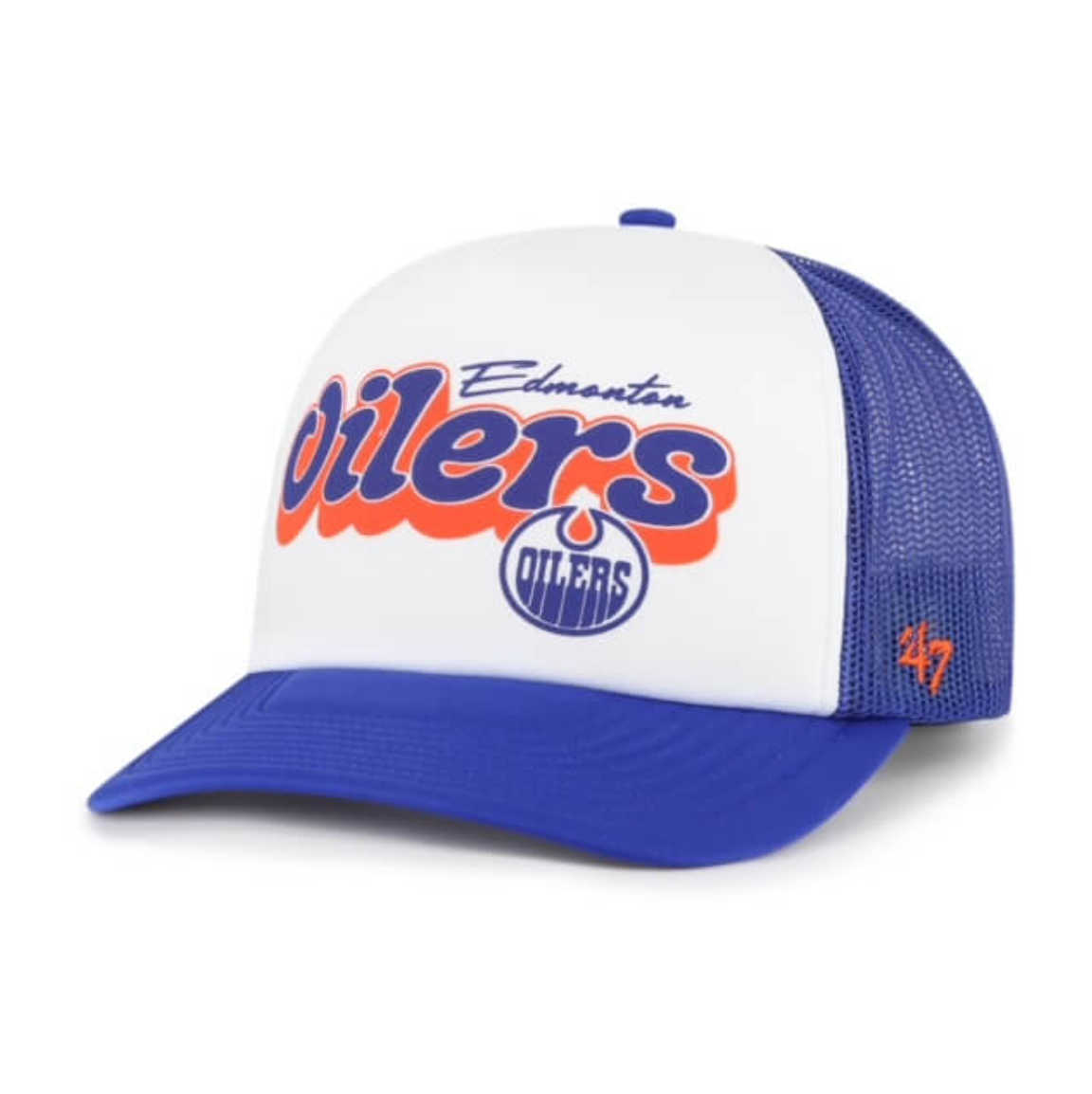 NEW 47' NHL EDMONTON OILERS VINTAGE TRUCKER VIBES