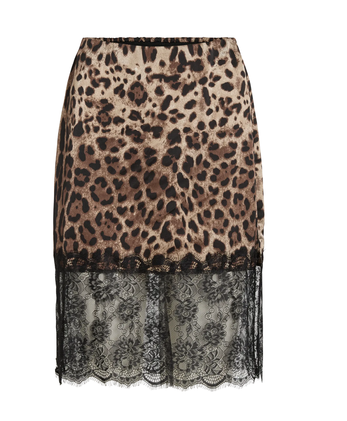 INFERNO LACE SATIN SKIRT