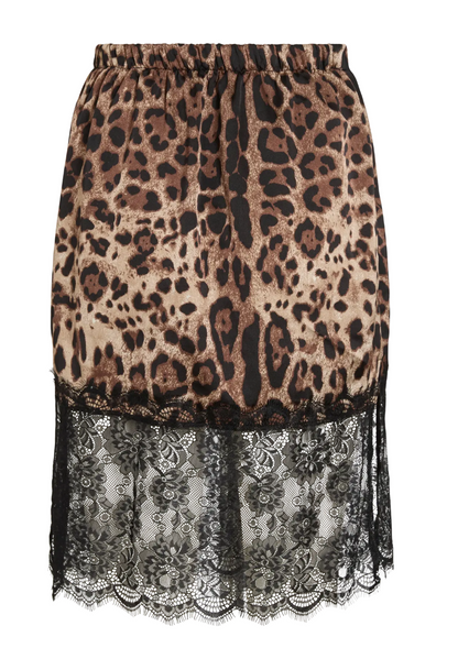 INFERNO LACE SATIN SKIRT