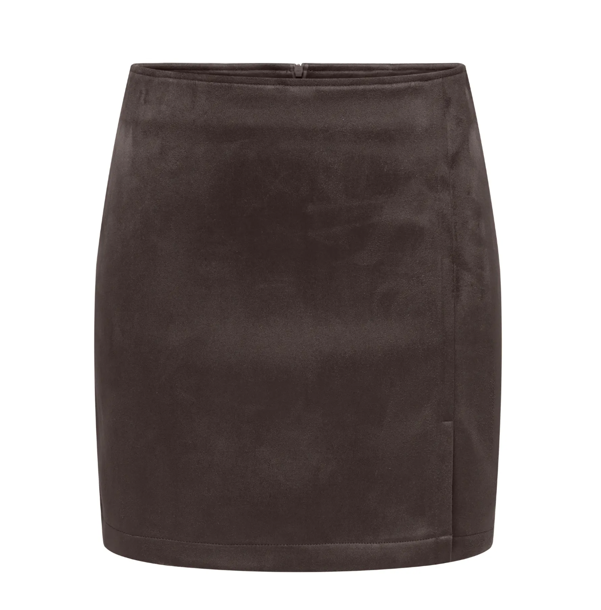 CAROLINA FAUX SUEDE SKIRT (ONLY) | BROWN