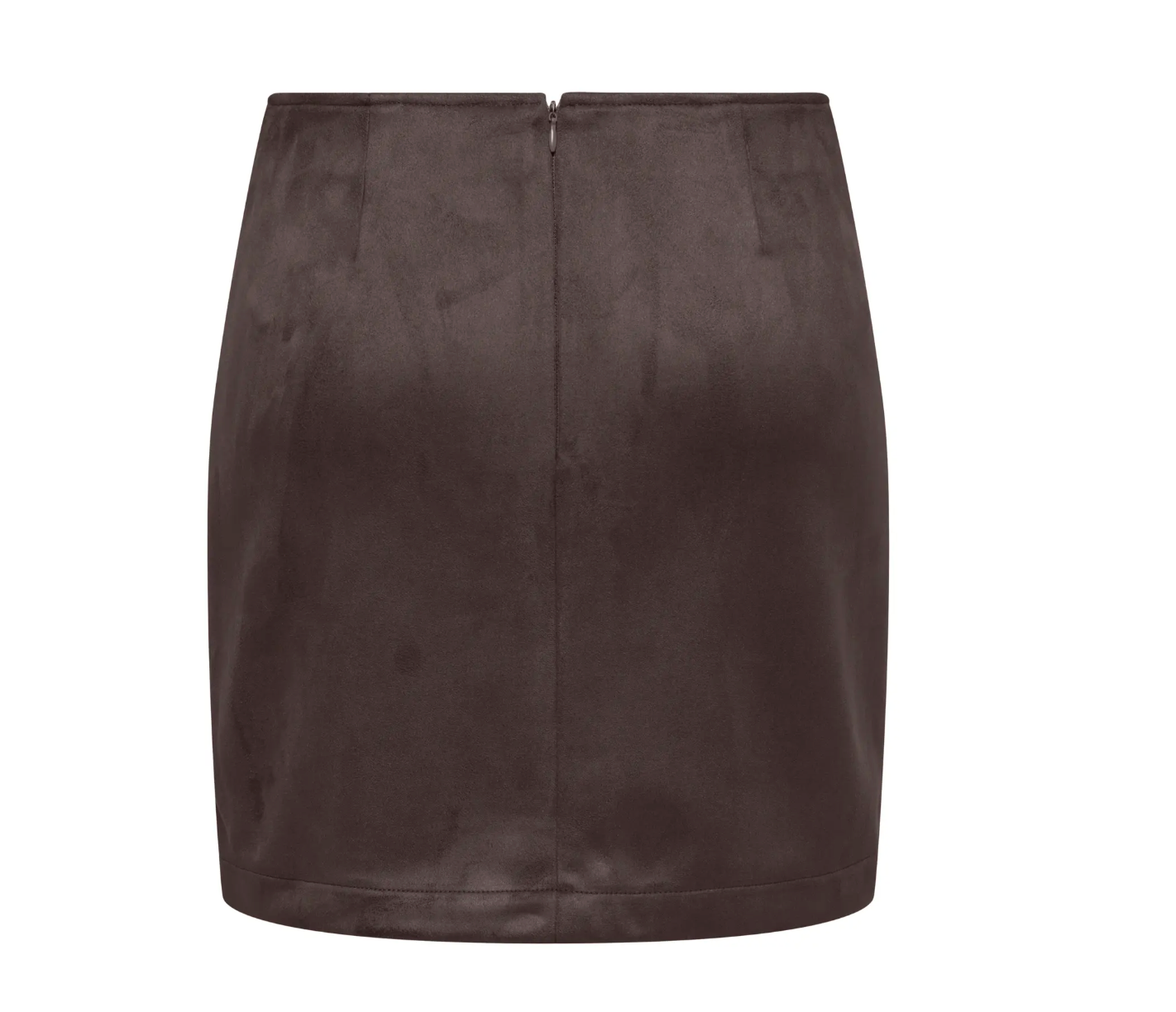 CAROLINA FAUX SUEDE SKIRT (ONLY) | BROWN