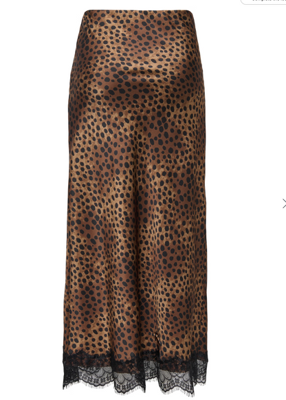 MENUS LONG LACE SKIRT (ANIMAL PRINT) | ONLY
