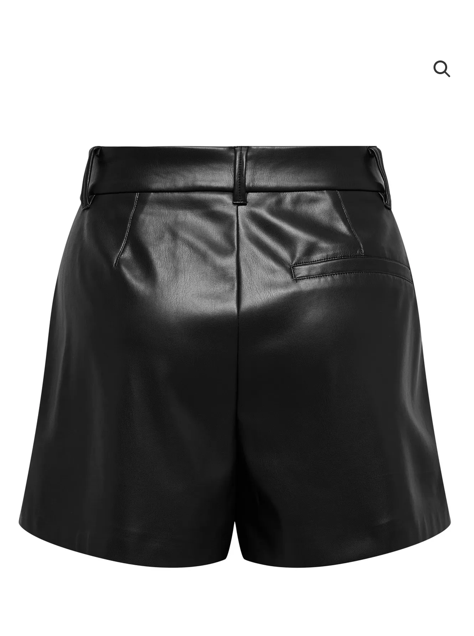 SMOOTH HW FAUX LEATHER SHORTS (BLACK) | ONLY