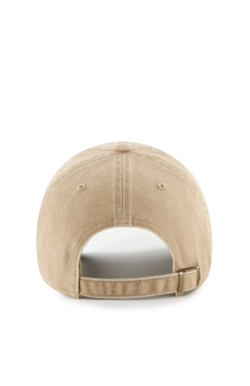 NHL OILERS CLEAN UP HAT (BEIGE + BLUE) | 47
