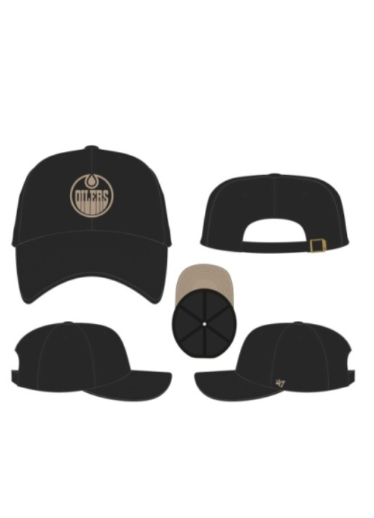 NHL OILERS BALLPARK CLEAN UP 47 (BLACK) | 47