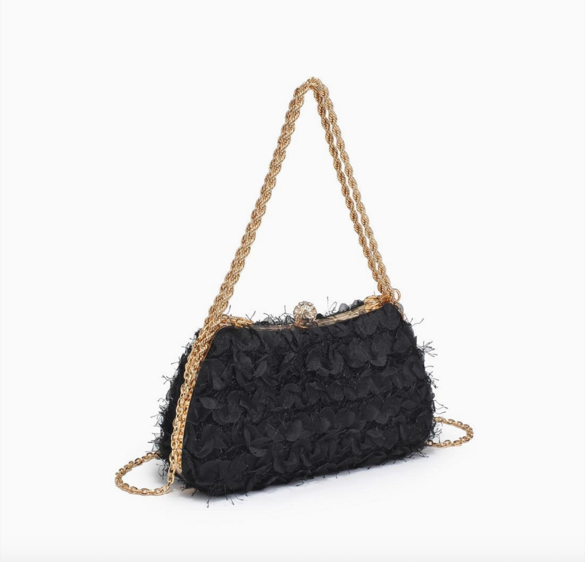 MAXI EVENING BAG (BLACK)