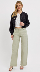 SAGE TUMMY CONTROL SLOUCHY ANKLE BAGGY PANTS