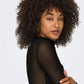 ERICA MESH TOP (BLACK) | ONLY