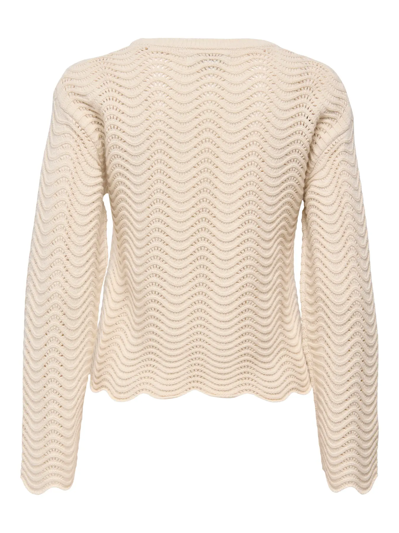 ONLASA LS WAVE STRUCTURE O-NECK CC KNT | ONLY