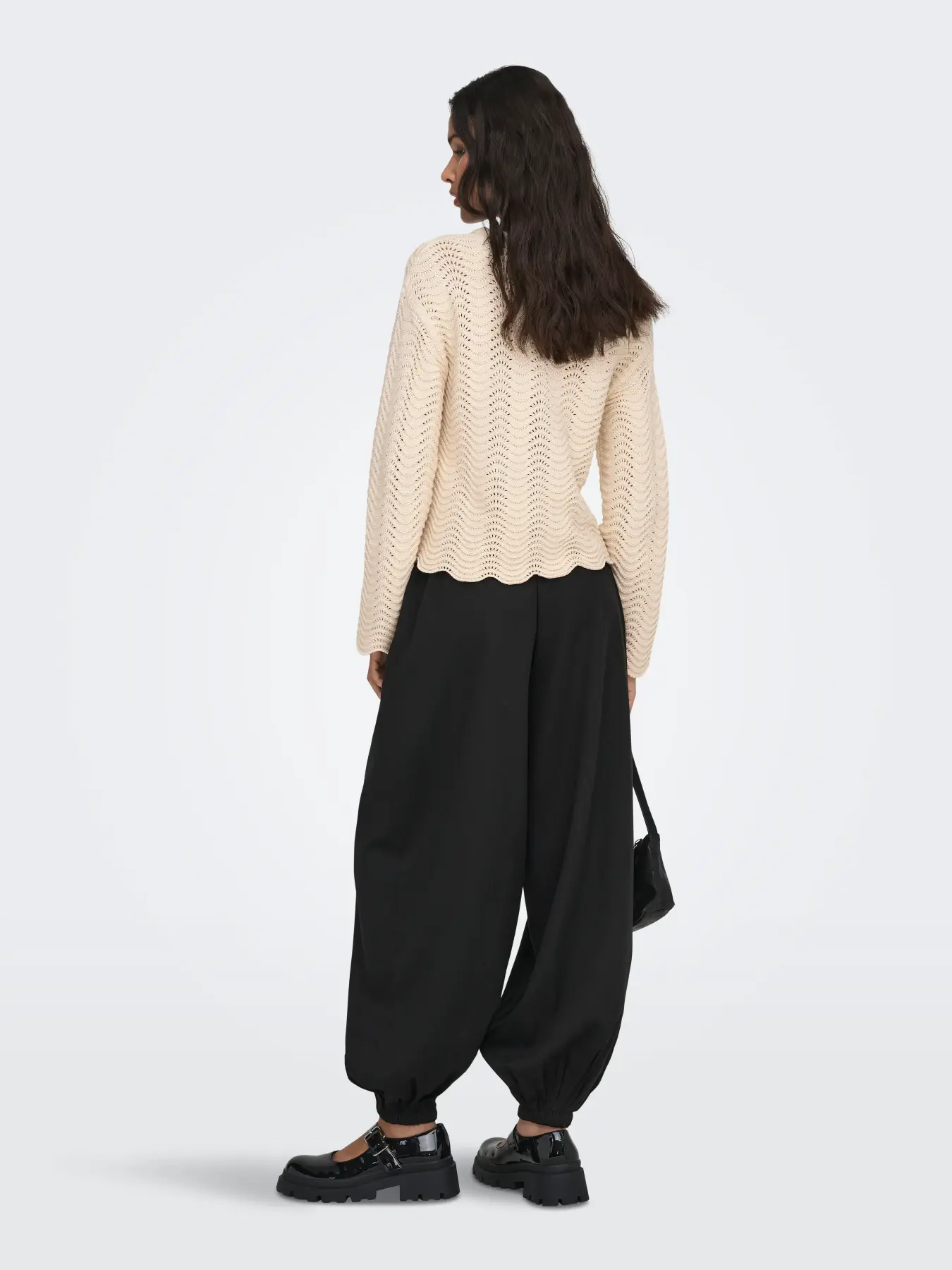 ONLASA LS WAVE STRUCTURE O-NECK CC KNT | ONLY