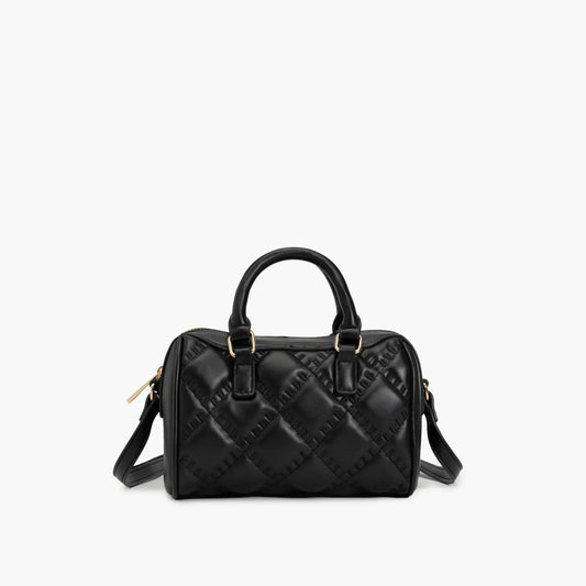 NEW QUILTED MINI CROSSBODY ( BLACK )