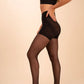 PREMIUM SHEER CONTOUR TIGHTS (BLACK) | MADE IN ITALY |