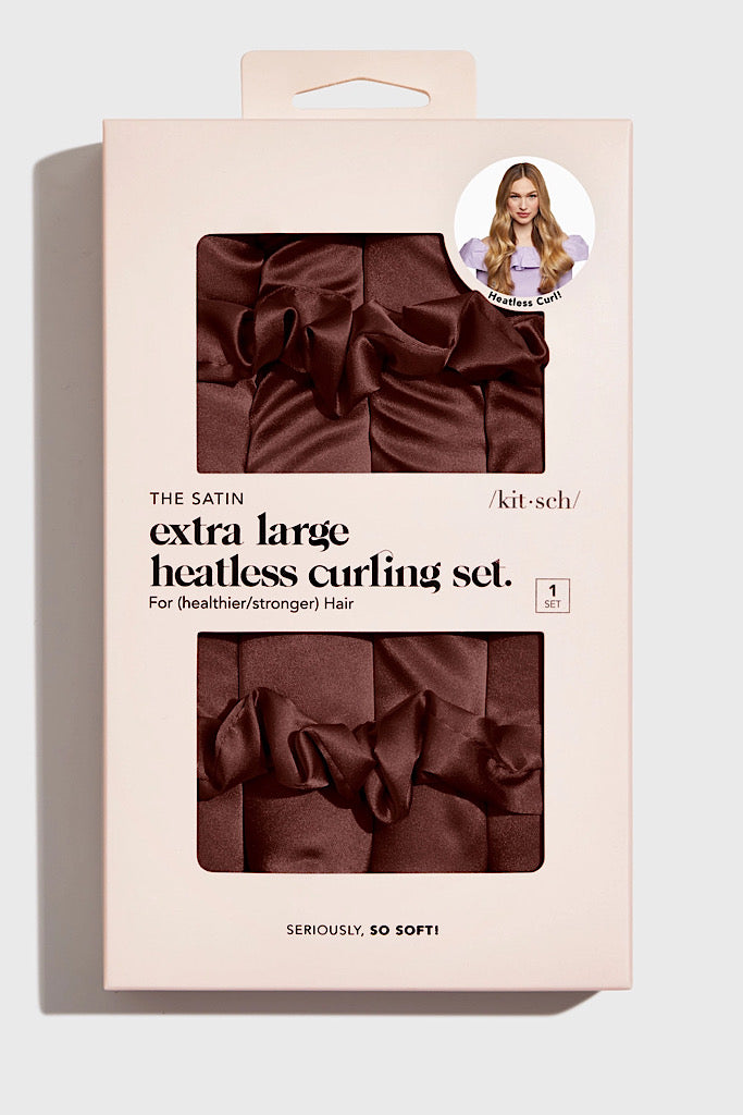 NEW SATIN HEATLESS CURLS (XL) | KITSCH