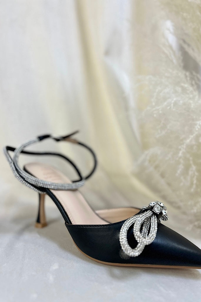 NEW CHELSEA BOW KITTEN HEELS
