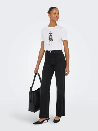 JUICY WIDE LEG JEANS (2 LENGTHS)