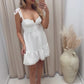 NEW ANNABELLE MINI DRESS (WHITE)