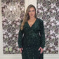 PRE-ORDER | ROMA VELVET GOWN | GREEN