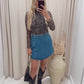 ERICA MESH TOP (ANIMAL PRINT) | ONLY