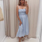 NEW CLAIRE NAUTICAL MIDI DRESS