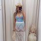 NEW PRIMROSE LACE MAXI SKIRT (IVORY)