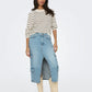 BASE STRIPE KNIT SWEATER | ONLY