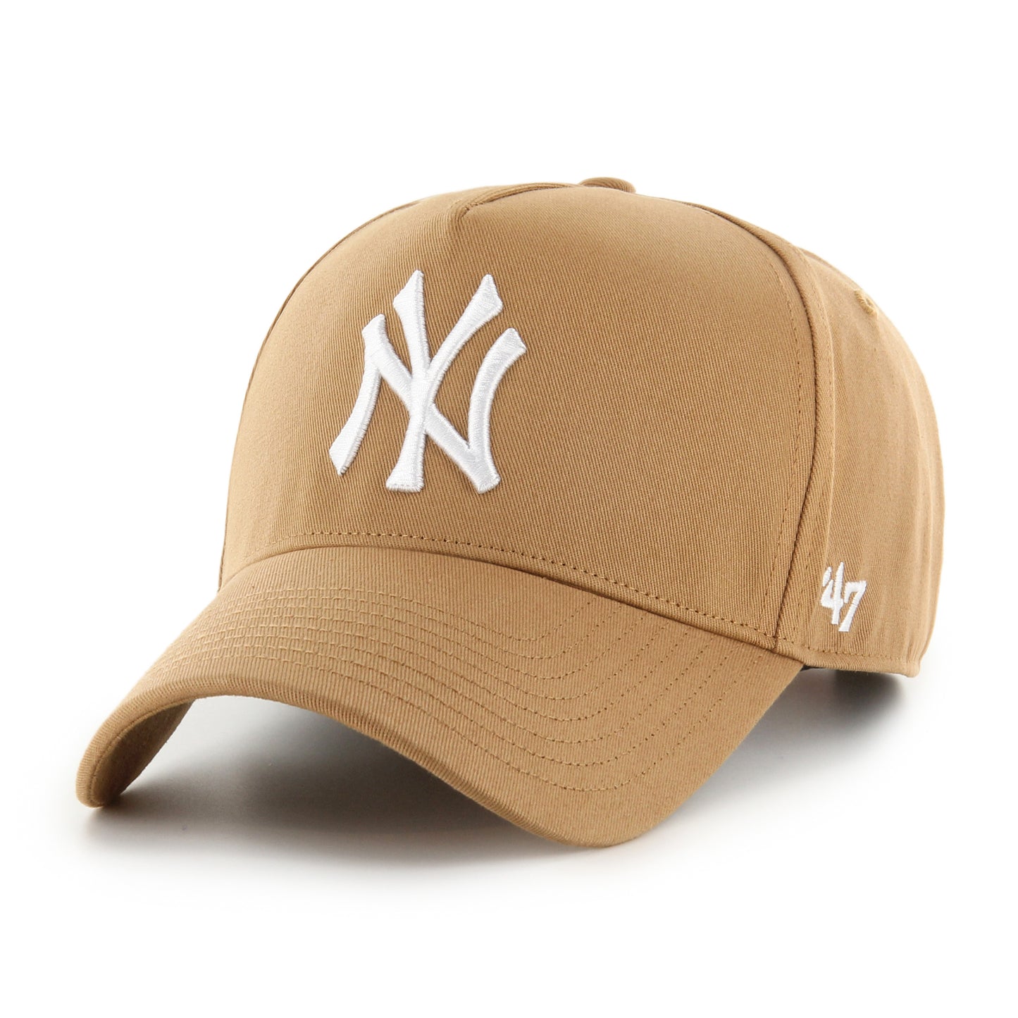 NEW 47' NY BALL PARK HAT (CAMEL/WHITE)