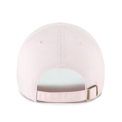OILERS CLEAN UP BASEBALL HAT (BABY PINK) | 47