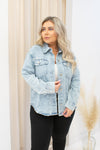 NEW ISABELLE DENIM JACKET (LIGHT WASH)