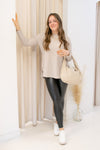 NEW SAM KNIT LONG SLEEVE SHIRT (OATMEAL)