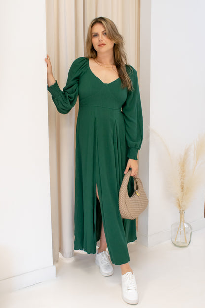 NEW ANNE MAXI DRESS (GREEN)