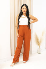 NEW SIENNA TROUSERS (RUST)