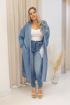 NEW BROOK LONG DENIM SHACKET